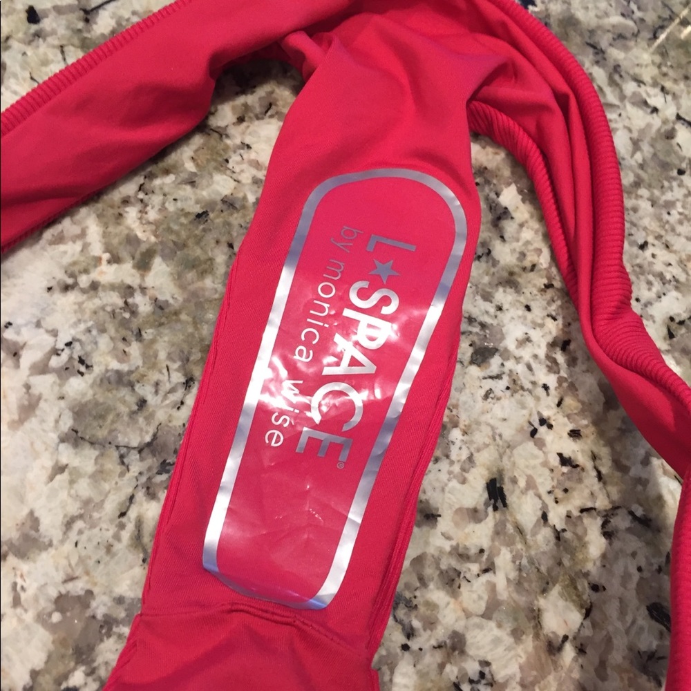 NWT-L*Space Ribbed Camacho Bikini Bottom Large - Picture 3 of 3